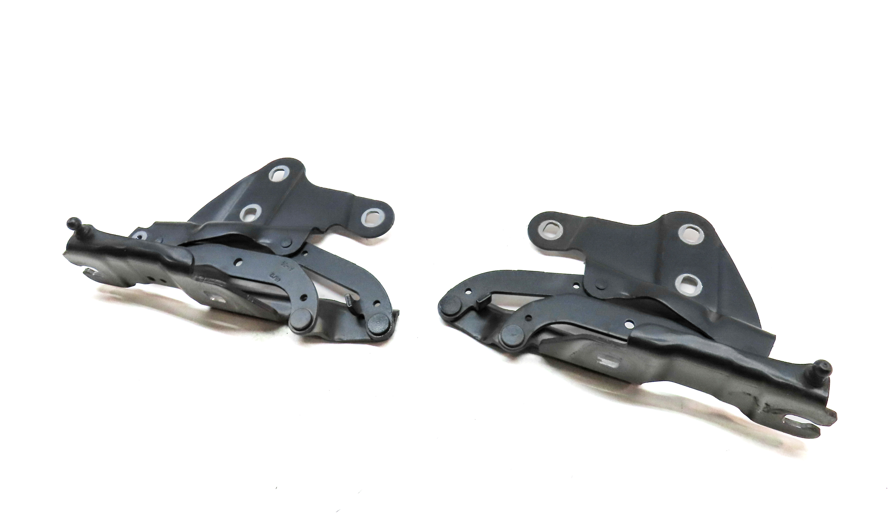 2013-2015 BMW X1 (E84) FRONT LEFT & RIGHT HOOD HINGE SET 2 (BLACK) — exact item pictured
